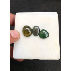 High Quality Natural Tourmaline Smooth Mix Shape Cabochons Gemstone For Jewelry