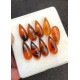 High Quality Natural Amber Smooth Pear Shape Cabochons Gemstone For Jewelry