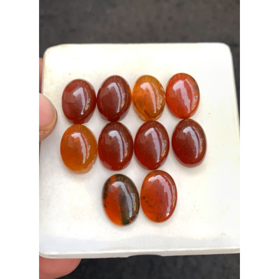 High Quality Natural Amber Smooth Oval Shape Cabochons Gemstone For Jewelry