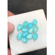 High Quality Arizona Turquoise and Crystal Doublet Rose Cut Pear Shape Cabochons Gemstone For Jewelry