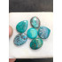 High Quality Natural Tibetan Turquoise Smooth Mix Shape Cabochons Gemstone For Jewelry