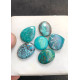 High Quality Natural Tibetan Turquoise Smooth Mix Shape Cabochons Gemstone For Jewelry