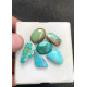 High Quality Natural Tibetan Turquoise Smooth Mix Shape Cabochons Gemstone For Jewelry