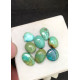 High Quality Natural Tibetan Turquoise Smooth Mix Shape Cabochons Gemstone For Jewelry