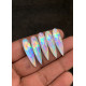 High Quality Mystic Rainbow Quartz Rose Cut Pear Shape Cabochons Gemstone For Jewelry