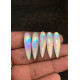 High Quality Mystic Rainbow Quartz Rose Cut Pear Shape Cabochons Gemstone For Jewelry