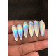 High Quality Mystic Rainbow Quartz Smooth Pear Shape Cabochons Gemstone For Jewelry