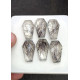 High Quality Natural Black Rutilated Quartz Step Cut Fancy Shape Cabochons Gemstone For Jewelry