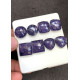 High Quality Natural Blue Send Stone and Crystal Doublet Step Cut Pair Mix Shape Cabochons Gemstone For Jewelry