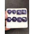 High Quality Natural Blue Send Stone and Crystal Doublet Rose Cut Pair Mix Shape Cabochons Gemstone For Jewelry