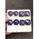 High Quality Natural Blue Send Stone and Crystal Doublet Rose Cut Pair Mix Shape Cabochons Gemstone For Jewelry