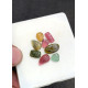 High Quality Natural Watermelon Tourmaline Hand Craved Mix Shape Cabochons Gemstone For Jewelry