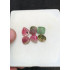 High Quality Natural Watermelon Tourmaline Hand Craved Mix Shape Cabochons Gemstone For Jewelry