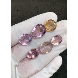High Quality Natural Ametrine Faceted Cut Mix Shape Gemstone For Jewelry
