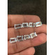 High Quality Natural White Topaz Faceted Cut Rectangle Shape Gemstone For Jewelry