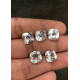 High Quality Natural White Topaz Faceted Cut Cushion Shape Gemstone For Jewelry