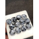 High Quality Natural Snow Flake Obsidian Rose Cut Cushion Shape Cabochons Gemstone For Jewelry