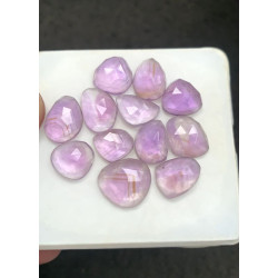 High Quality Natural Amethyst Rose Cut Fancy Shape Cabochons Gemstone For Jewelry