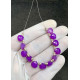 High Quality Purple Chalcedony Rose Cut Briolette Trillion Shape Gemstone For Jewelry