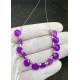 High Quality Purple Chalcedony Rose Cut Briolette Trillion Shape Gemstone For Jewelry