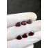 High Quality Natural Garnet Faceted Cut Pear Shape Gemstone For Jewelry