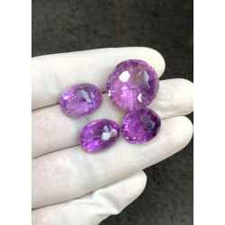 High Quality Natural Amethyst Faceted Cut Mix Shape Gemstone For Jewelry