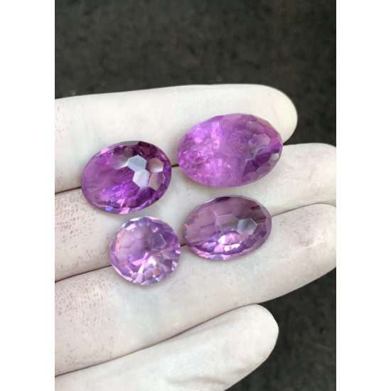 High Quality Natural Amethyst Faceted Cut Mix Shape Gemstone For Jewelry