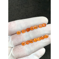High Quality Natural Spessartine Garnet Faceted Cut Pear Shape Gemstone For Jewelry