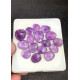 High Quality Natural Amethyst Rose Cut Fancy Shape Cabochons Gemstone For Jewelry