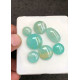 High Quality Natural Amazonite and Golden Rutile Doublet Smooth Mix Shape Cabochons Gemstone For Jewelry