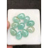 High Quality Natural Amazonite and Golden Rutile Doublet Smooth Pear Shape Cabochons Gemstone For Jewelry