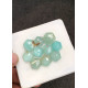 High Quality Natural Amazonite and Golden Rutile Crystal Doublet Rose Cut Hexagon Shape Cabochons Gemstone For Jewelry