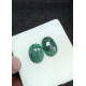 High Quality Natural Emerald Rose Cut Oval Shape Cabochons Gemstone For Jewelry