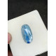 High Quality Natural Aqua Kyanite Rose Cut Oval Shape Cabochons Gemstone For Jewelry