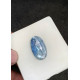 High Quality Natural Aqua Kyanite Rose Cut Oval Shape Cabochons Gemstone For Jewelry