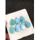 High Quality Natural Larimar Smooth Pear Shape Cabochons Gemstone For Jewelry