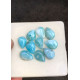 High Quality Natural Larimar Smooth Pear Shape Cabochons Gemstone For Jewelry