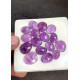 High Quality Natural Amethyst Rose Cut Fancy Shape Cabochons Gemstone For Jewelry