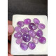 High Quality Natural Amethyst Rose Cut Fancy Shape Cabochons Gemstone For Jewelry