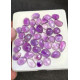 High Quality Natural Amethyst Rose Cut Fancy Shape Cabochons Gemstone For Jewelry