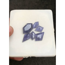 High Quality Natural Iolite Step Cut Fancy Shape Cabochons Gemstone For Jewelry