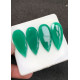 High Quality Natural Green Onyx Both Side Adjust Cut Fancy Shape Cabochons Gemstone For Jewelry