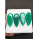 High Quality Natural Green Onyx Both Side Adjust Cut Fancy Shape Cabochons Gemstone For Jewelry