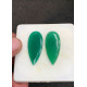 High Quality Natural Green Onyx Both Side Adjust Cut Fancy Shape Cabochons Gemstone For Jewelry