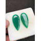 High Quality Natural Green Onyx Both Side Adjust Cut Fancy Shape Cabochons Gemstone For Jewelry