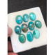 High Quality Natural Tibetan Turquoise Smooth Oval Shape Cabochons Gemstone For Jewelry