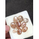 High Quality Natural Copper Rutilated Quartz Rose Cut Fancy Shape Cabochons Gemstone For Jewelry